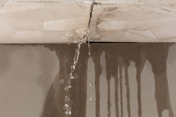 Professional Burst Pipe Cleanup technician working in Medfield, MA